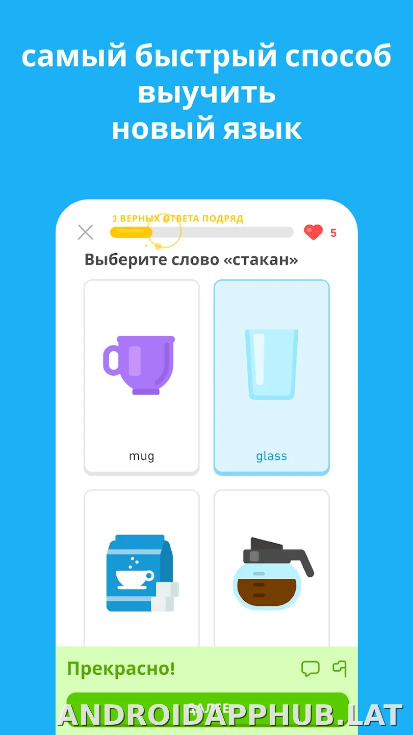 Дуолинго скриншот 5