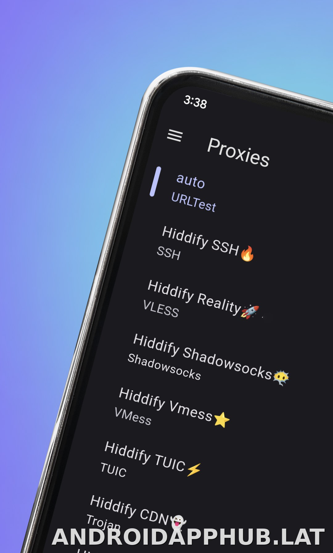 Hiddify скриншот 2