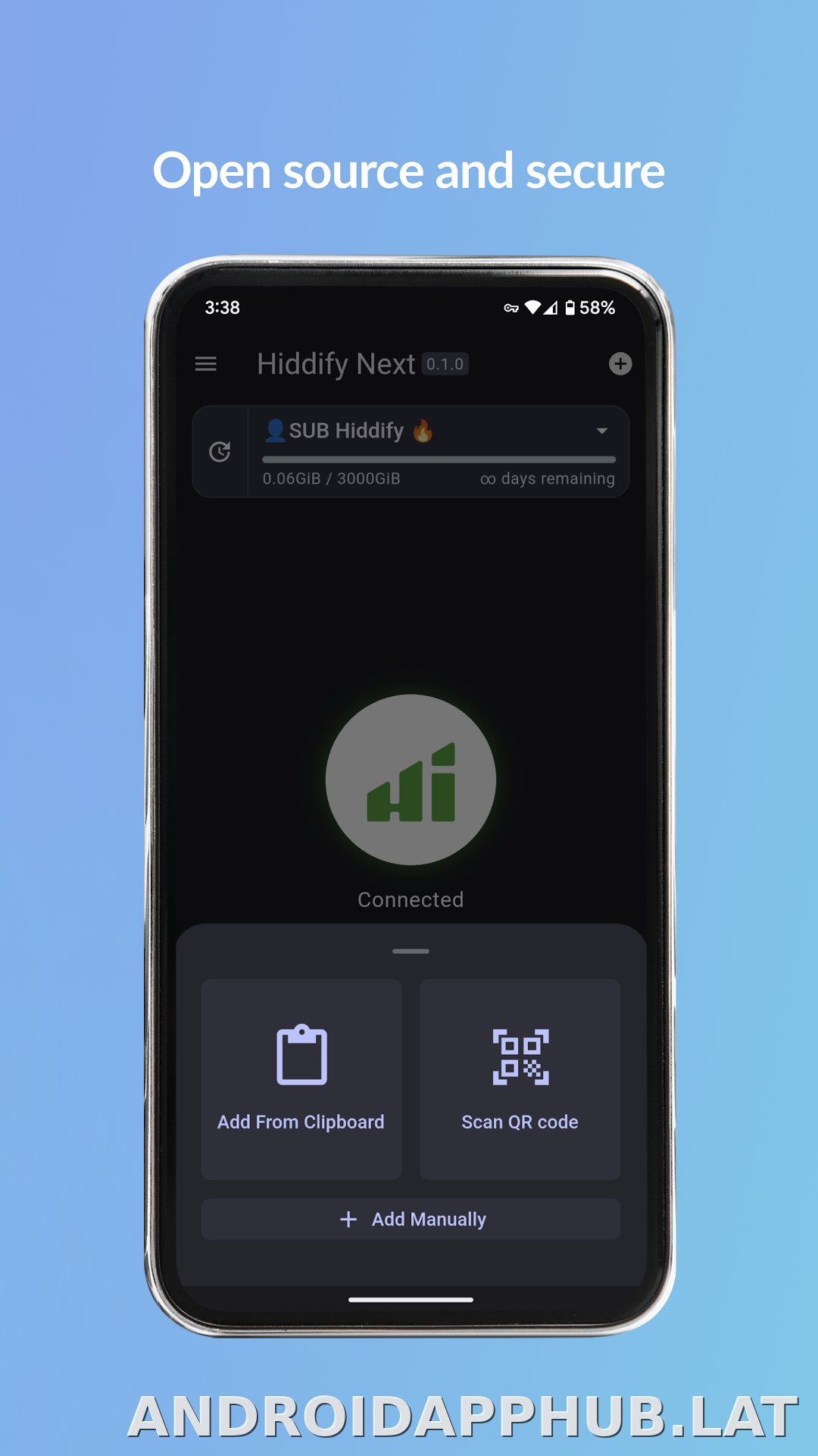Hiddify скриншот 4