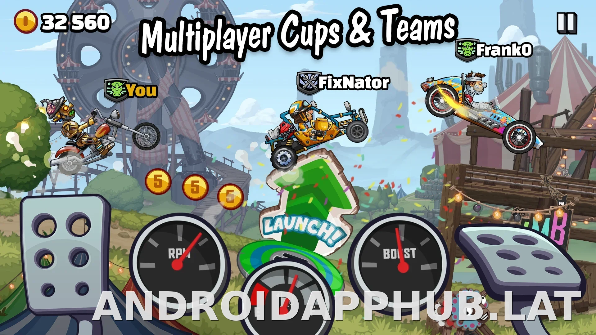 Hill Climb Racing 2 скриншот 3