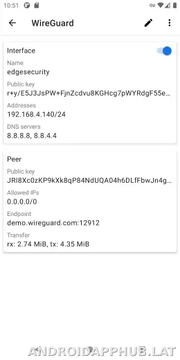 WireGuard скриншот 2